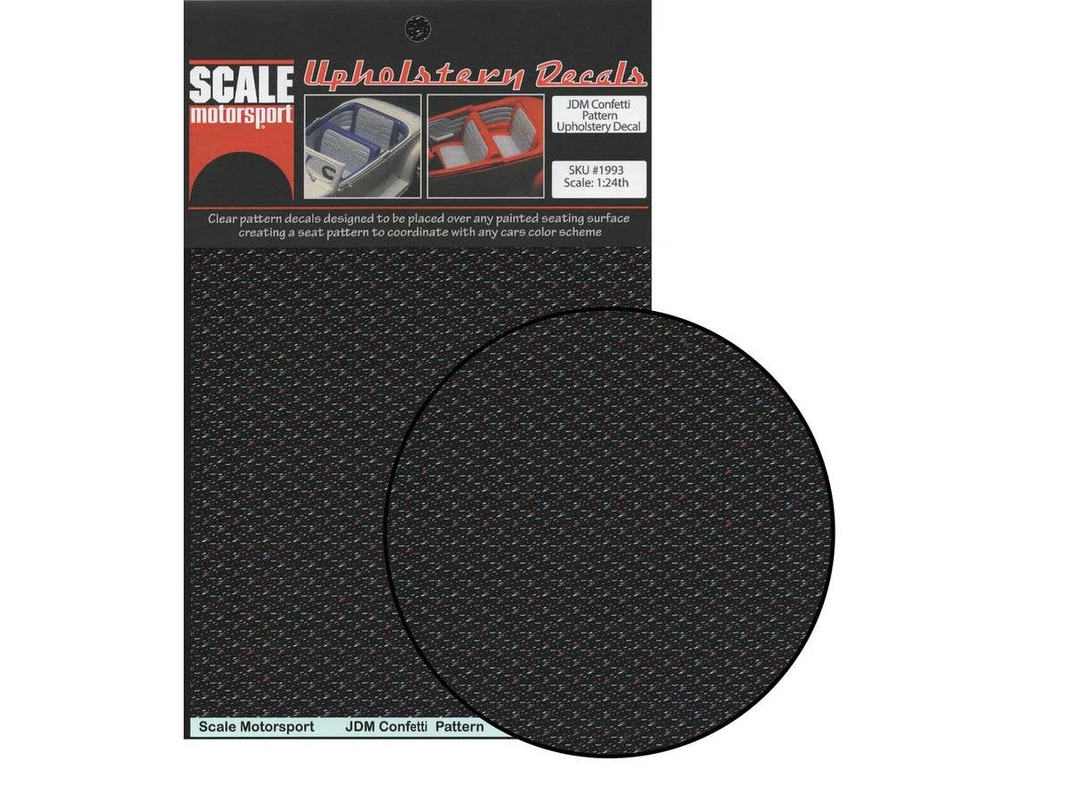JDM Confetti Pattern Upholstery Decal SKU #1993