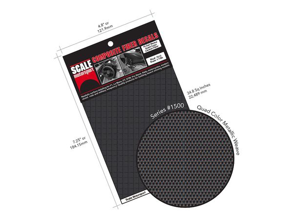 Hi Definition Plain Weave Black/Pewter