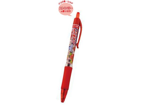 Snack Knock type Color Ballpoint Pen Hi-Chew Strawberry