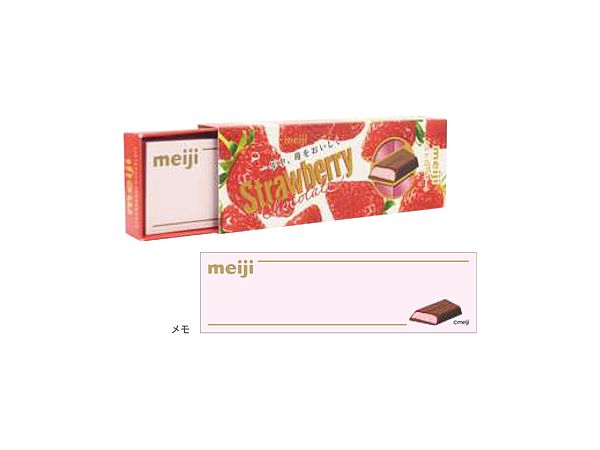 Snack Stick Memo Strawberry Chocolate