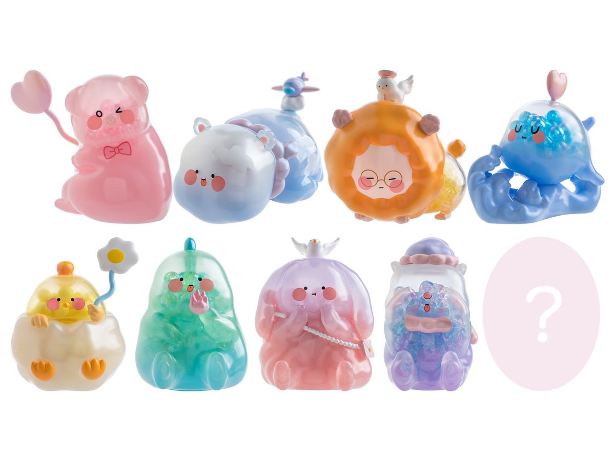 DONKEE Light and Soft Series Trading Figure: 1Box (8pcs)
