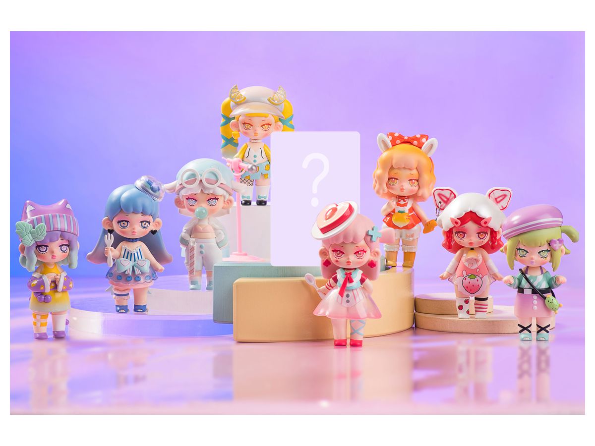 KUNANA Bubble Girls Series Trading Figure: 1Box (8pcs)