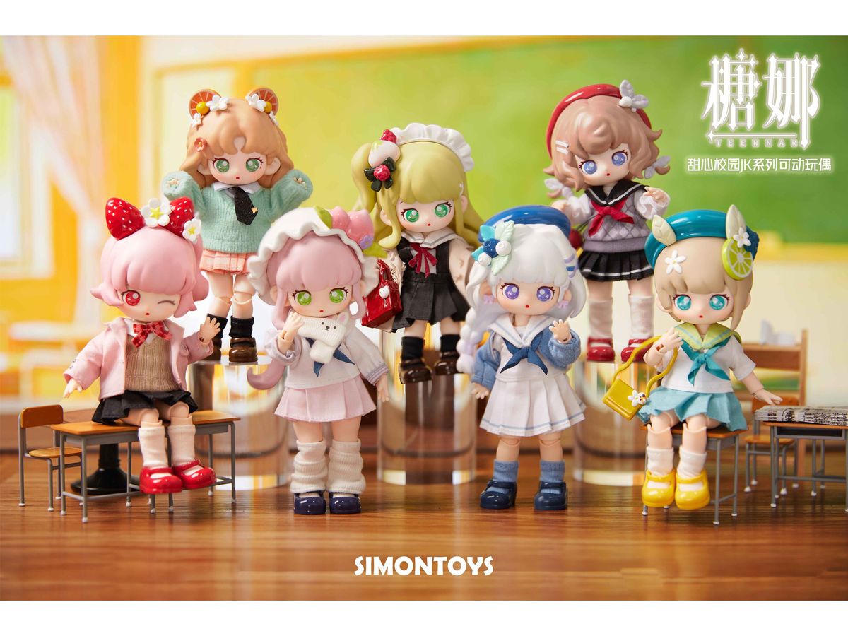 TEENNAR Series Trading Doll: 1Box (6pcs)