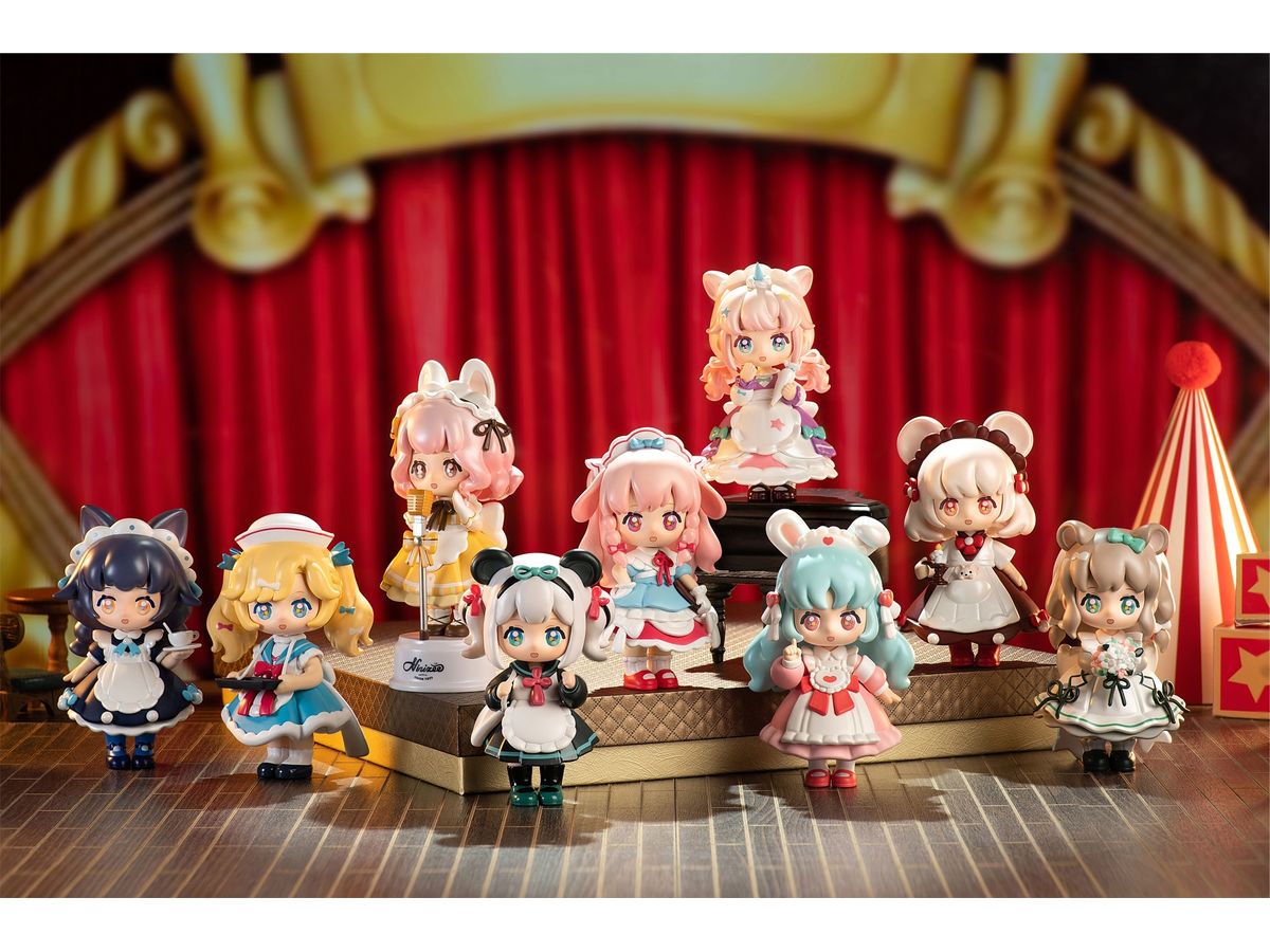 NINIZEE Gourmet Company Series Trading Figure: 1Box (8pcs)