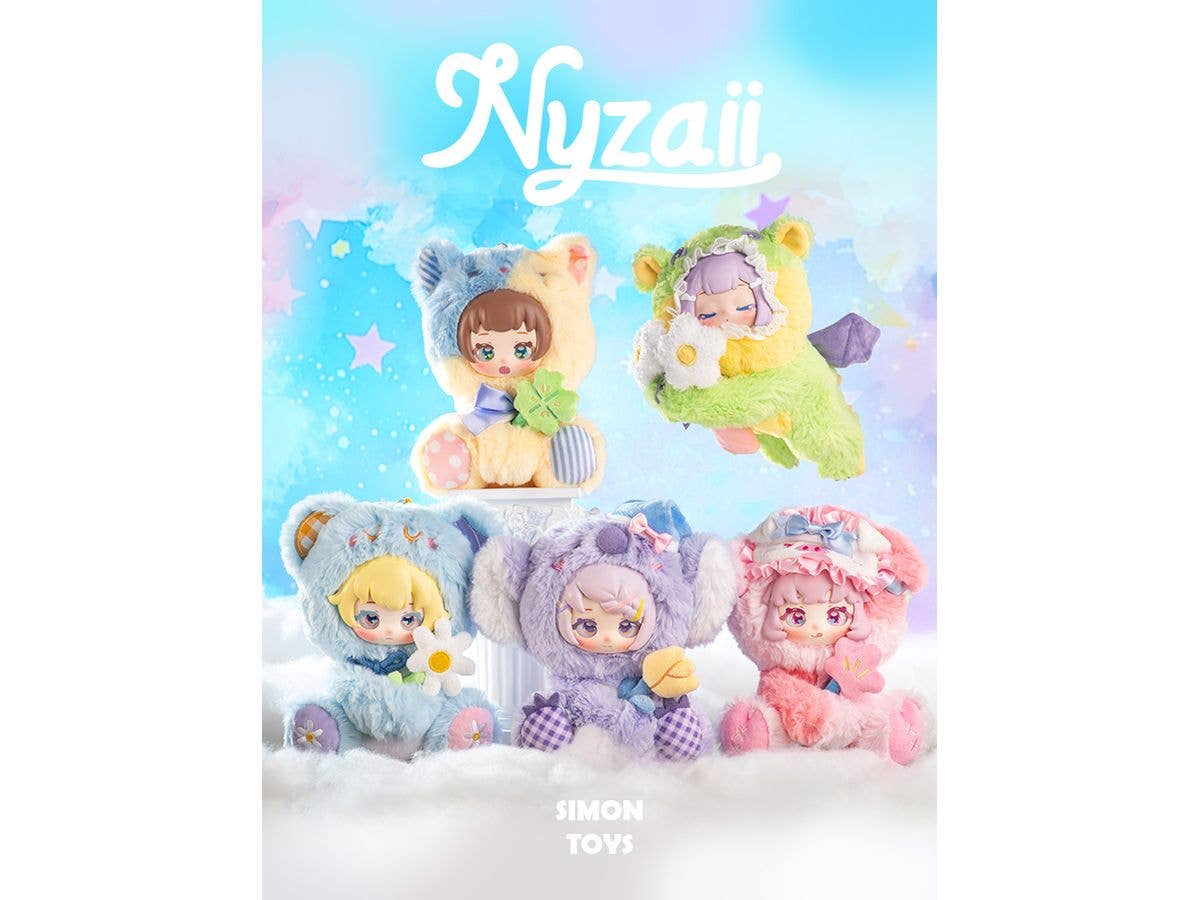 NYZAII Garden That Falls Asleep Series Trading Plush 1Box 4pcs