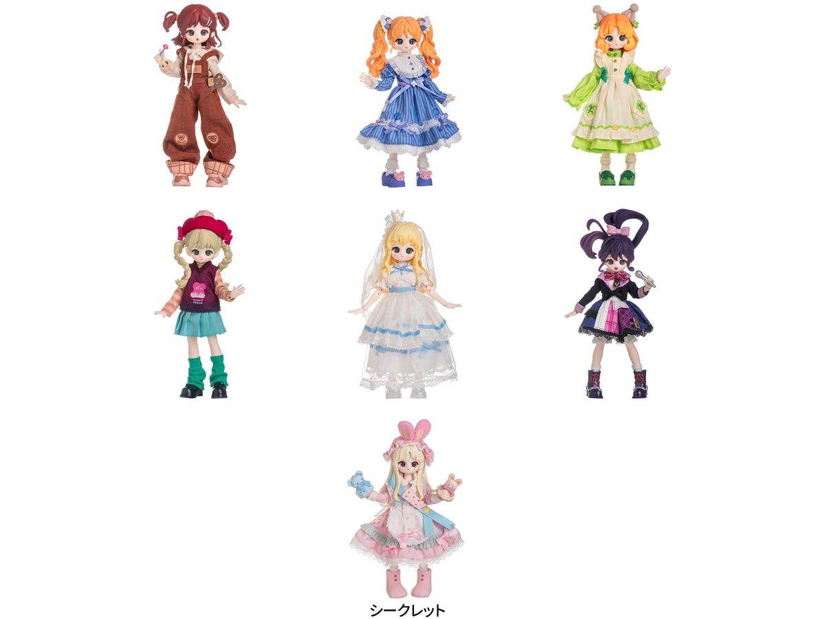 SIMONTOYS x Normal Puppy Colorful Closet Series Trading Doll 1Box 6pcs