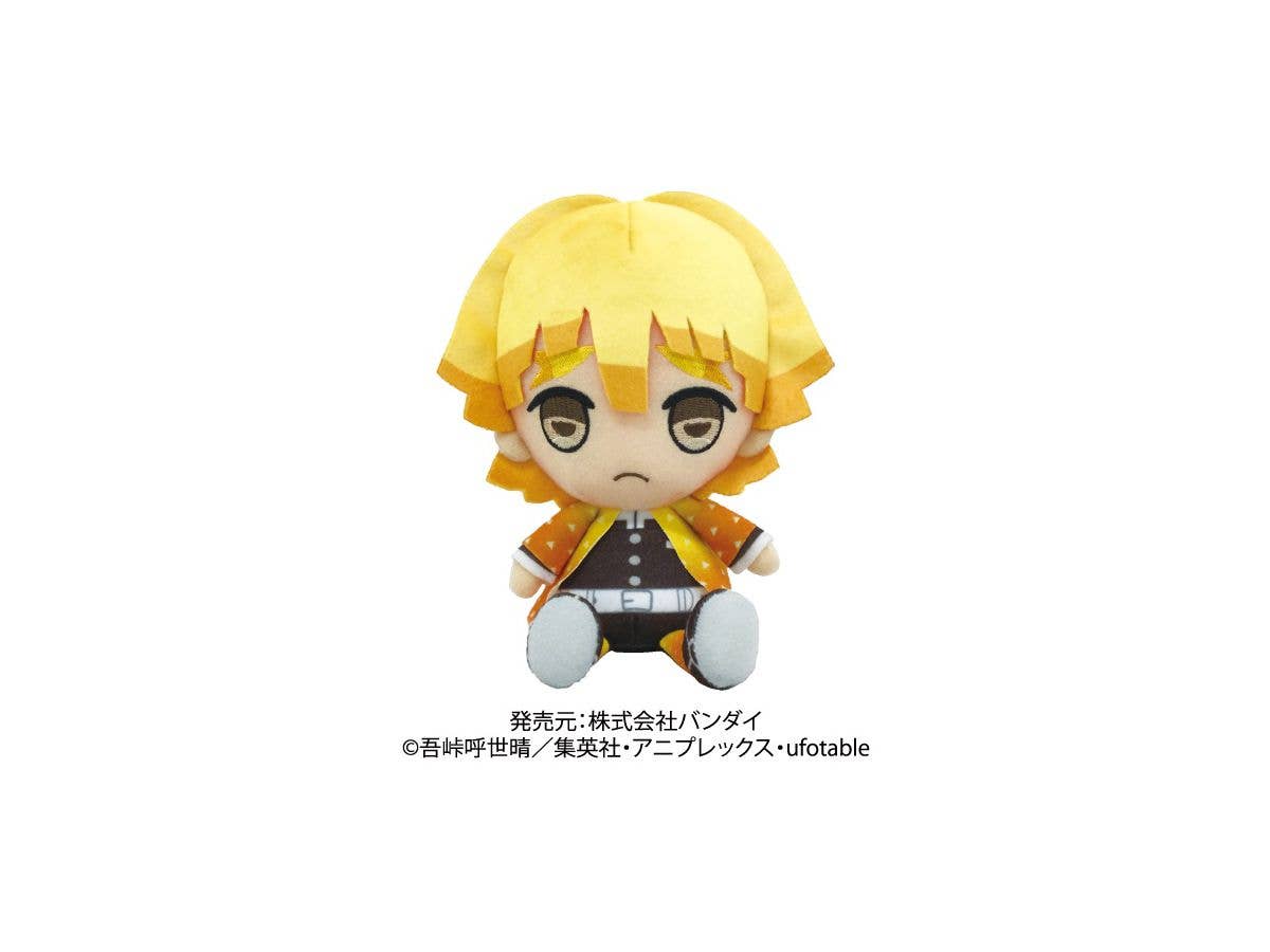 Demon Slayer: Kimetsu no Yaiba: Chibi Plush Toy Zenitsu Agatsuma