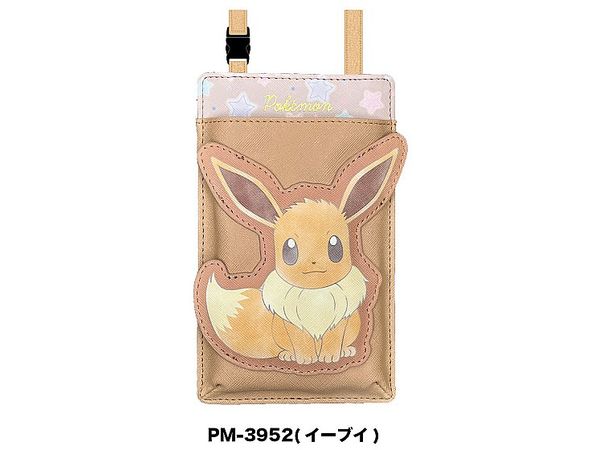 Pokemon: Die Cut Wallet Shoulder PM-3952 BR Eevee