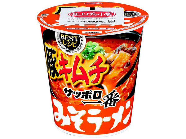 Miso Ramen Best Recipe (Pork & Kimchi) Big Size Cup Noodles