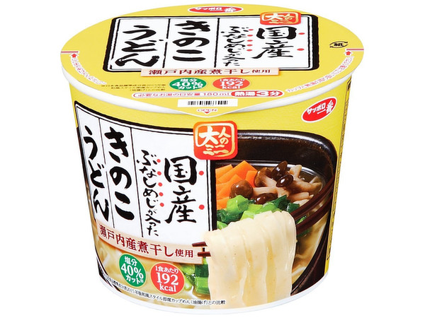 Otona no Mini Cup Domestic Production Mushrooms Udon Contain Buna-Shimeji