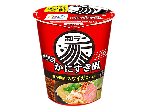 Sapporo Ichiban Waraa Hokkaido Crab Hot Pot Flavor Cup Noodles (72g)