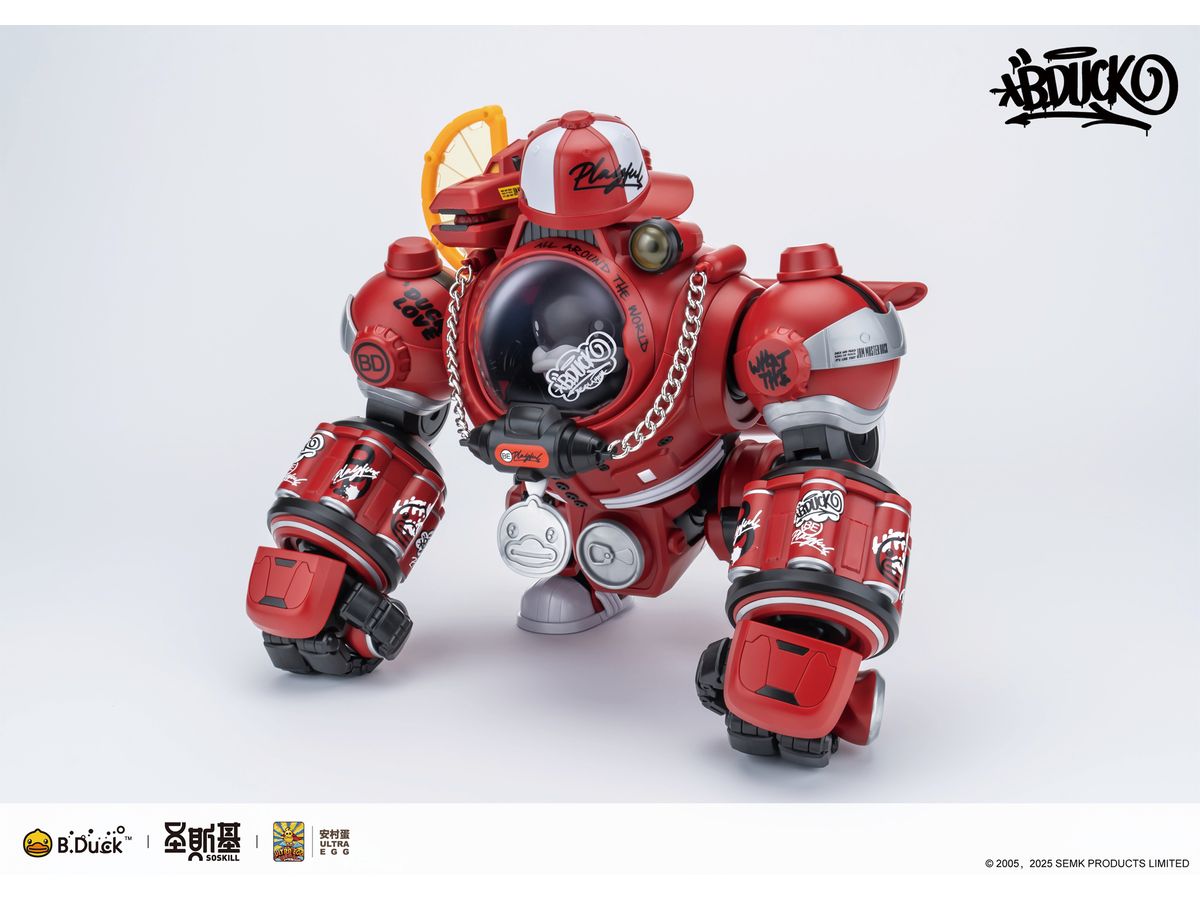 SOSKILL x ULTRA EGG HiphopDuck Plastic Model Kit