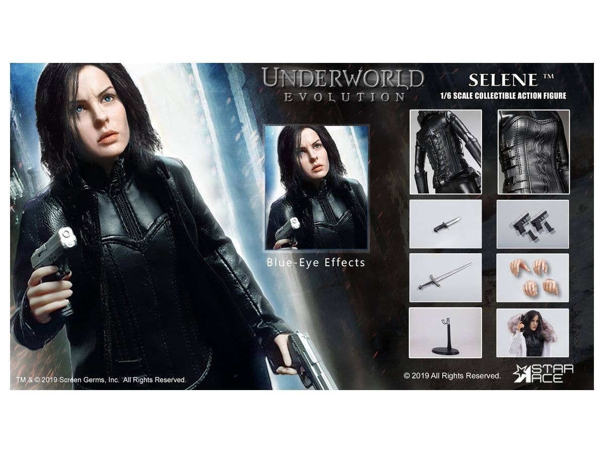 Underworld: Evolution Selene Blue Eye Ver. Collectable Action Figure