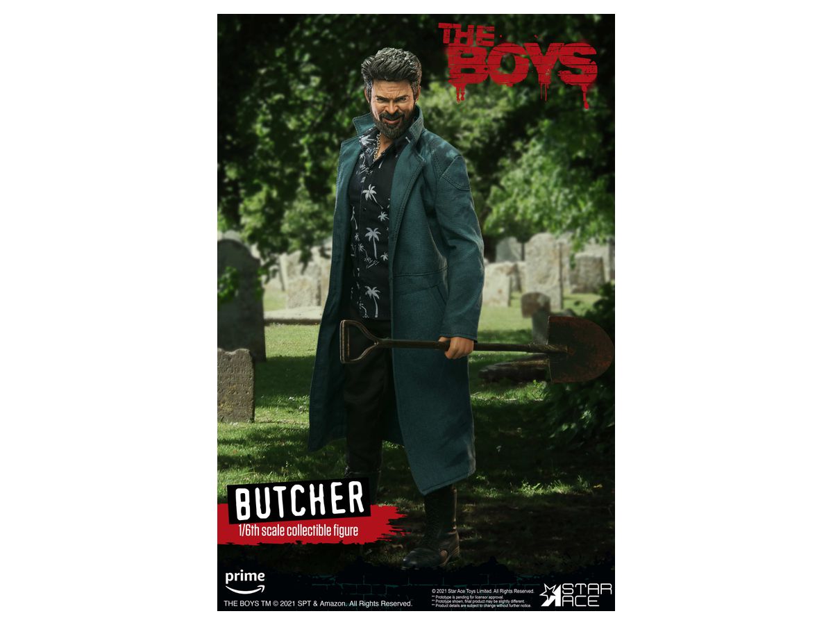 Billy Butcher Collectable Action Figure (Deluxe Ver.)