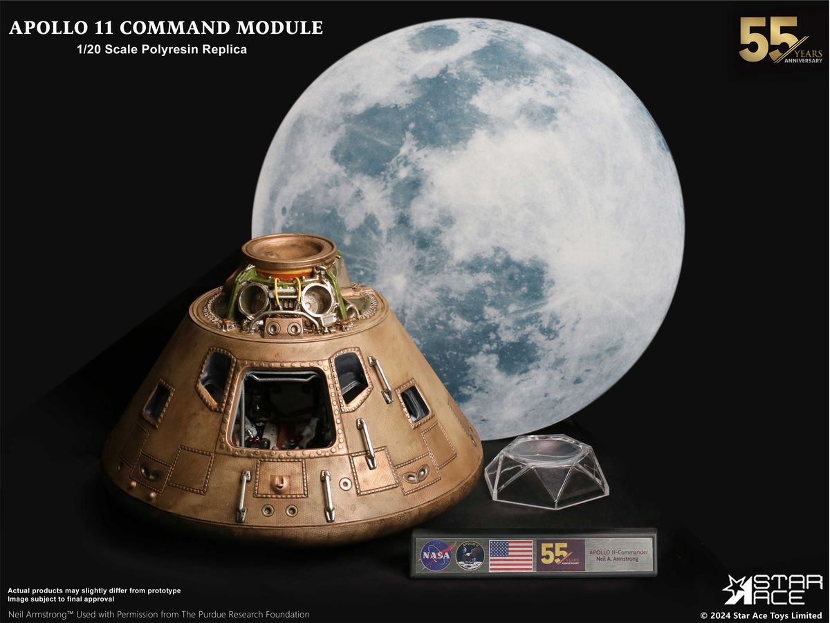 Apollo11 Command Module Polyresin Replica Deluxe Ver.