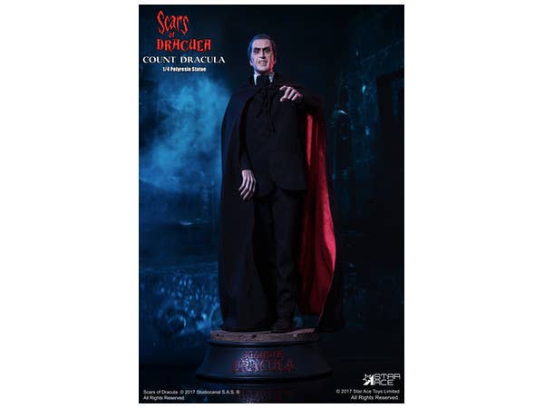 Christopher Lee "Count Dracula" Polyresin Statue