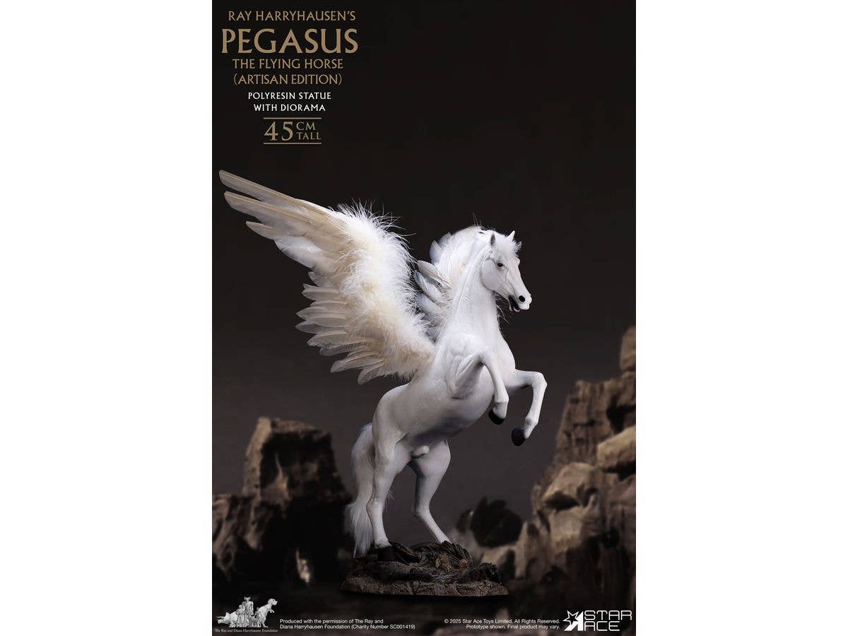 Pegasus The Flying Horse 3.0 (Artisan Edition) Polyresin Statue with Diorama