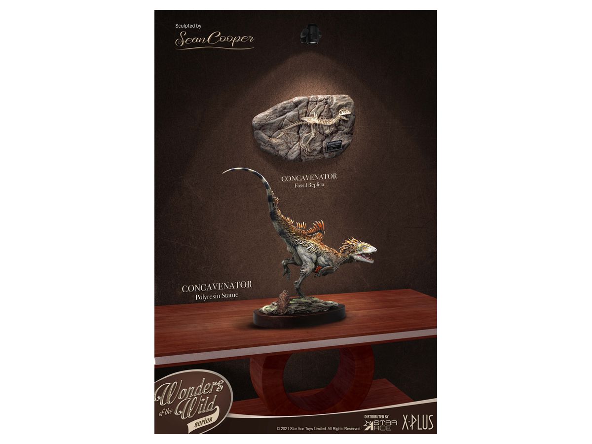 Concavenator Polyresin Statue DX Ver.