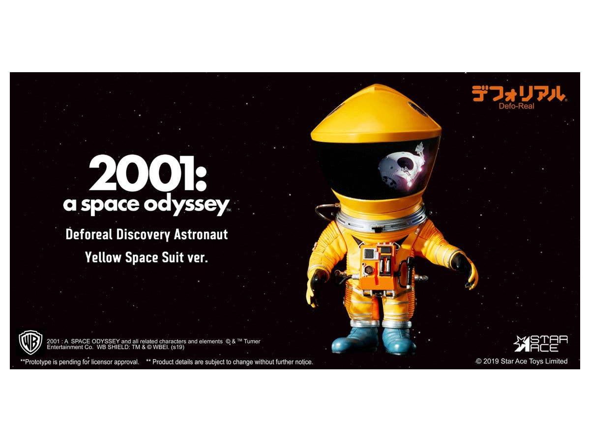 Defo-Real Discovery Astronauts Yellow Ver.