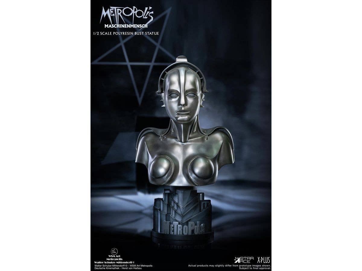 Metropolis: Maschinenmensch Bust Statue