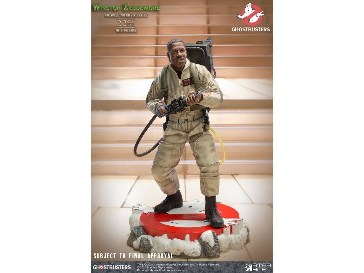 Winston Zeddemore Polyresin Statue