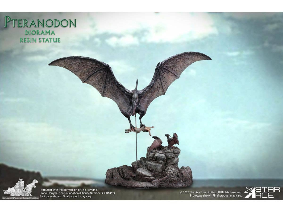Pteranodon Diorama Resin Statue