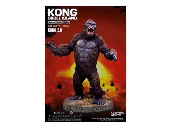 Kong: Skull Island Kong 2.0 Vinyl Statue Deluxe Ver.