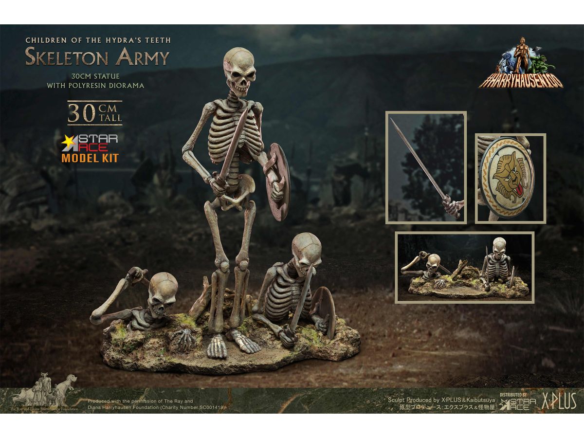 Skeleton Army Polyresin Kit