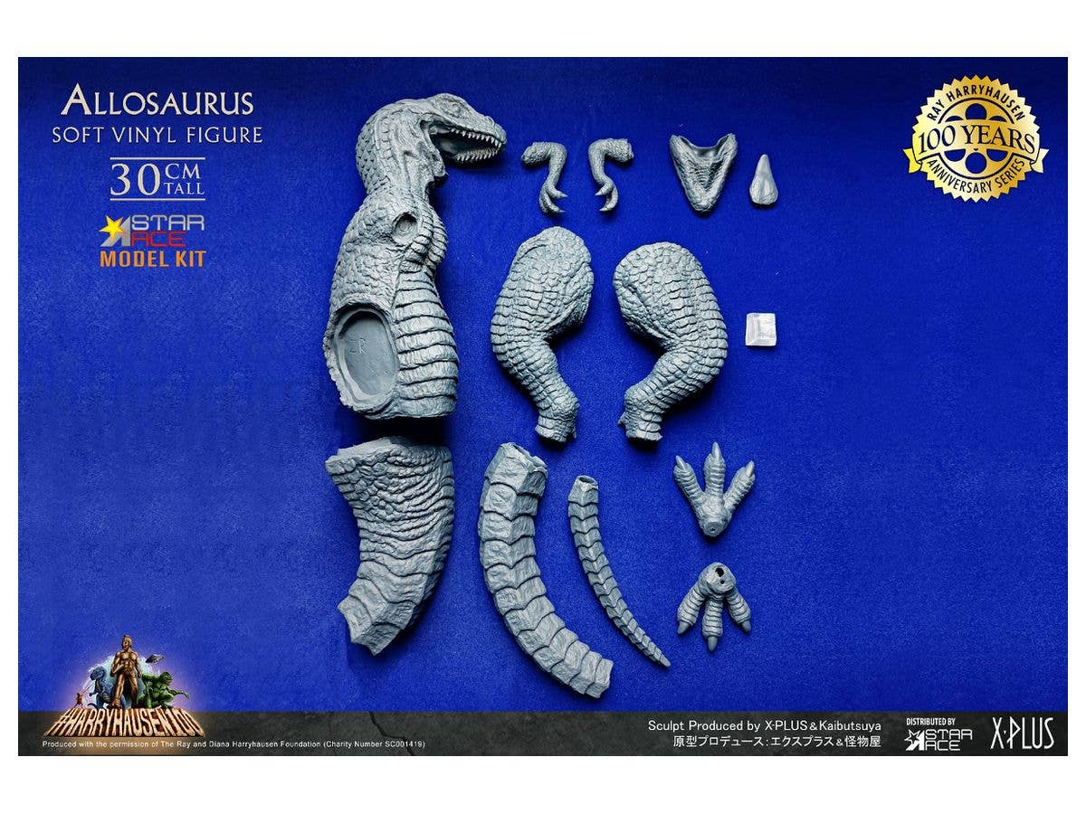 Allosaurus Soft Vinyl Kit