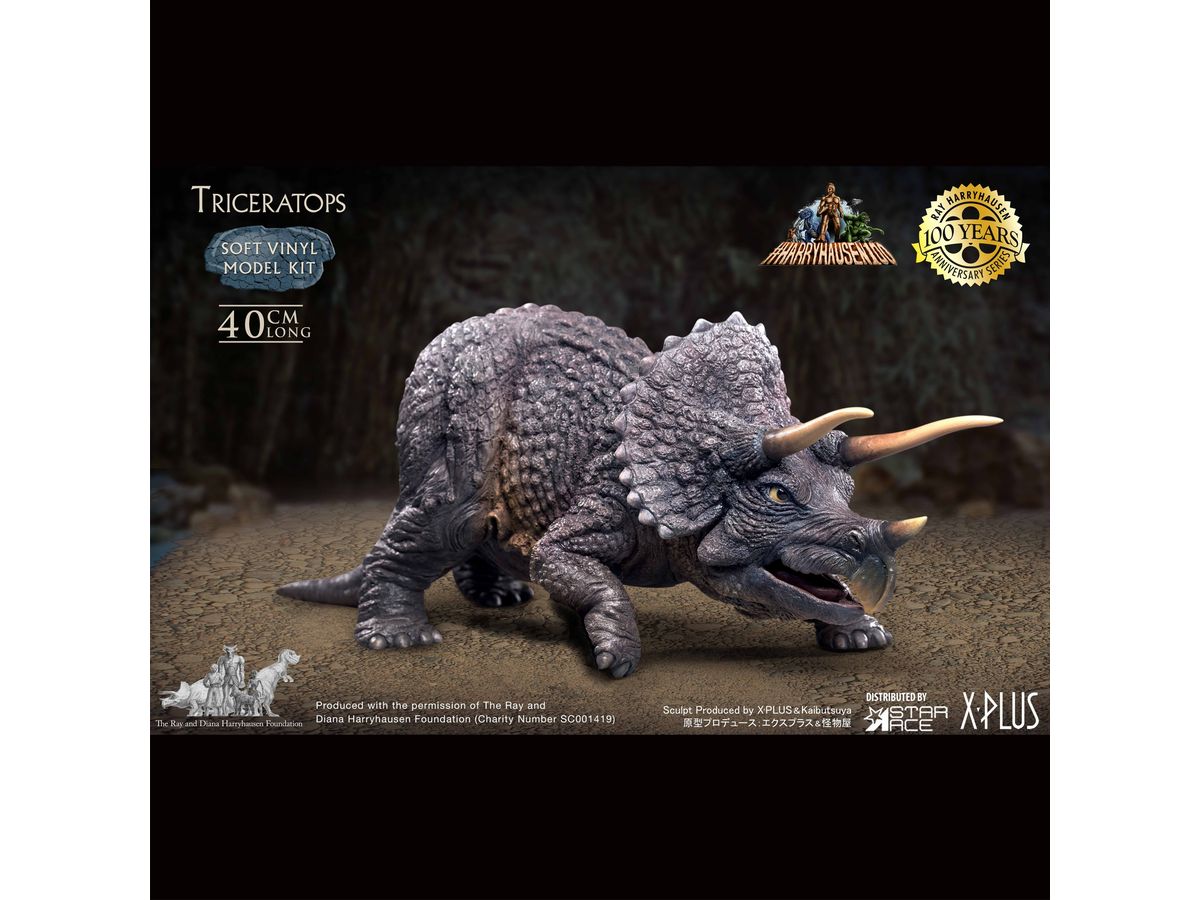 Triceratops Soft Vinyl Model Kit