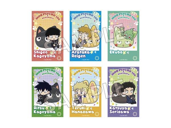 Mob Psycho 100 III: Mofufusa Series Instax-style Card Collection 1 Box (6pcs)