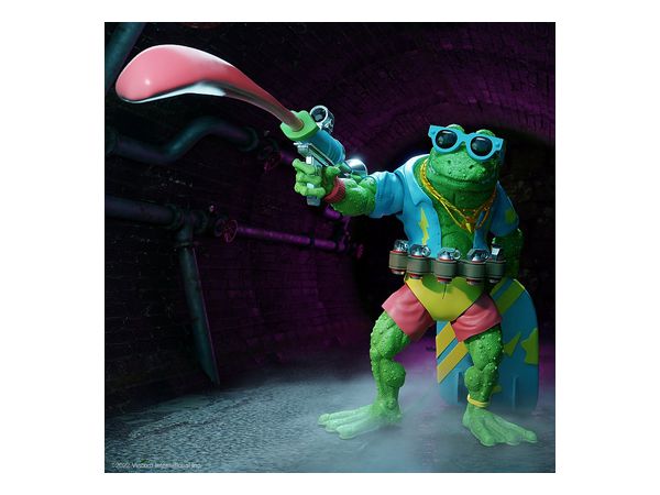 Teenage Mutant Ninja Turtles TMNT Wave 8/ Genghis Frog Ultimate 7 Inch Action Figure