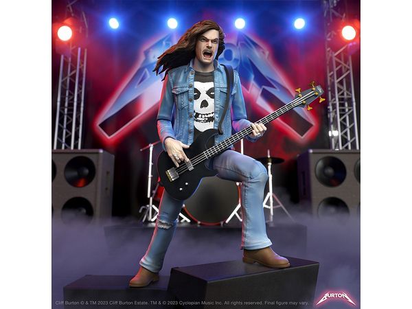 ULTIMATES! Cliff Burton (Metallica) 7 Inch Action Figure