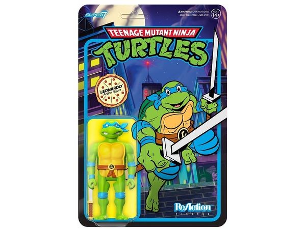 ReAction/ Teenage Mutant Ninja Turtles TMNT: Leonardo (Toon Ver.)