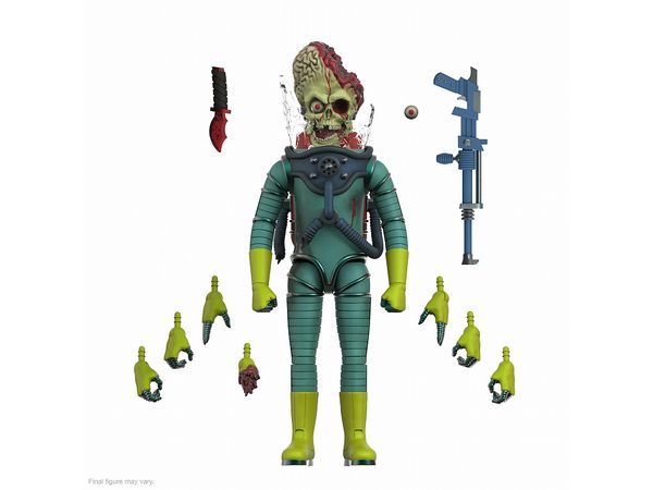 Mars Attacks! / Martian Ultimate 7inch Action Figure Smashing the Enemy Ver.