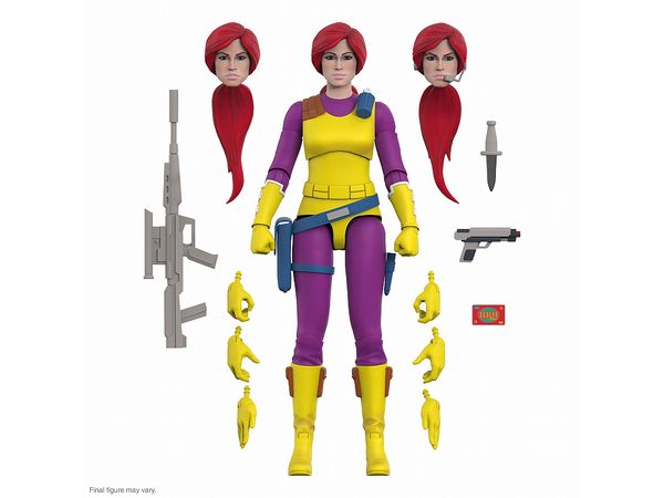 G.I. Joe/Scarlett Ultimate 7 inch Action Figure DIC Purple Ver.