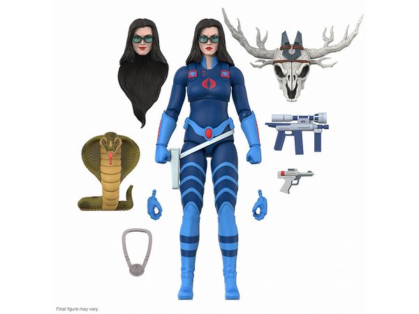 G.I. Joe/ Baroness Ultimate 7 inch Action Figure DIC Dark Blue Ver.