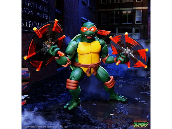 Teenage Mutant Ninja Turtles ULTIMATES! Wave 12/ Michelangelo (2003 Ver.) 7 Inch Action Figure