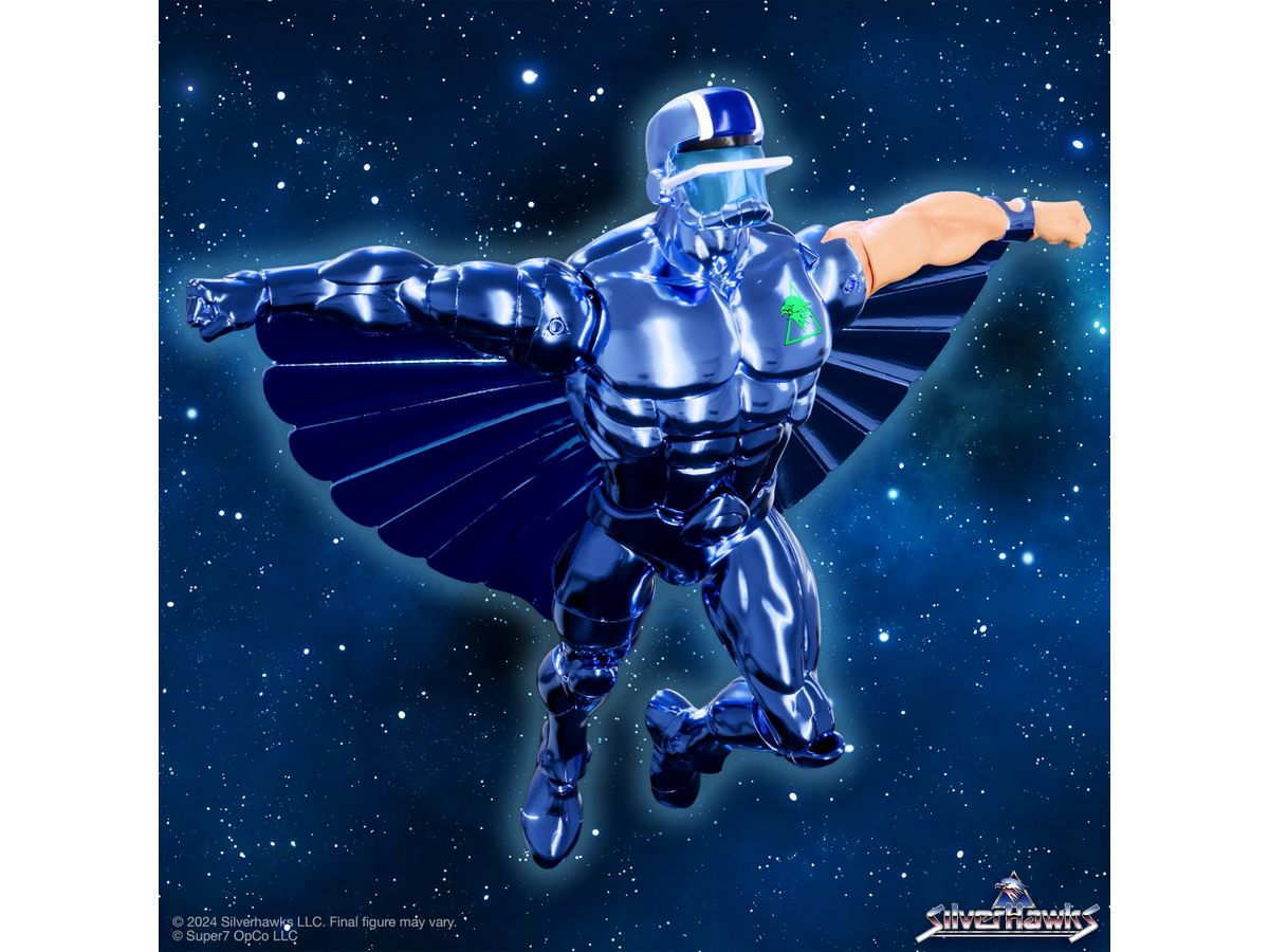 Silver Hawks/Steelwill Ultimate 7 Inch Action Figure 1980s Retro Toy Ver.