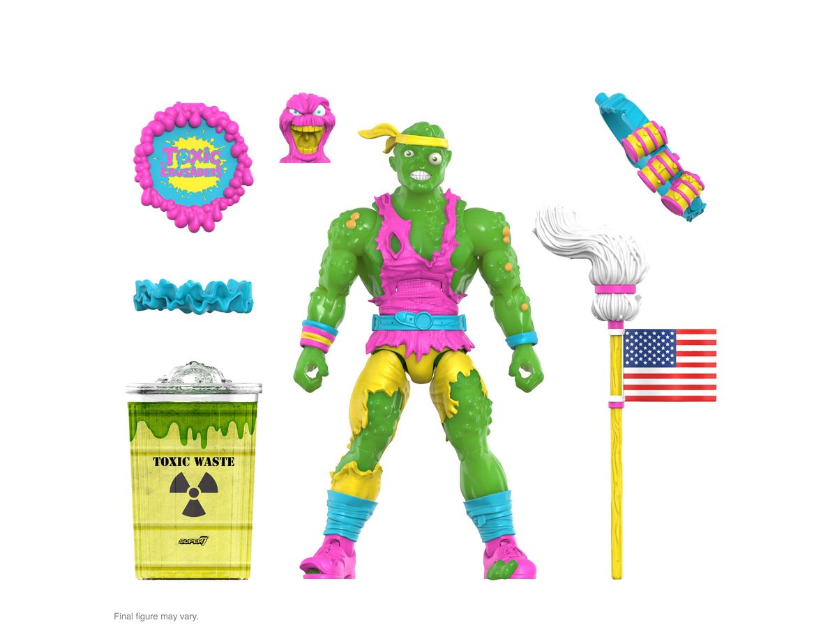 The Toxic Avenger Animation/ Toxie Ultimate 7 inch Action Figure Slime Glow ver.