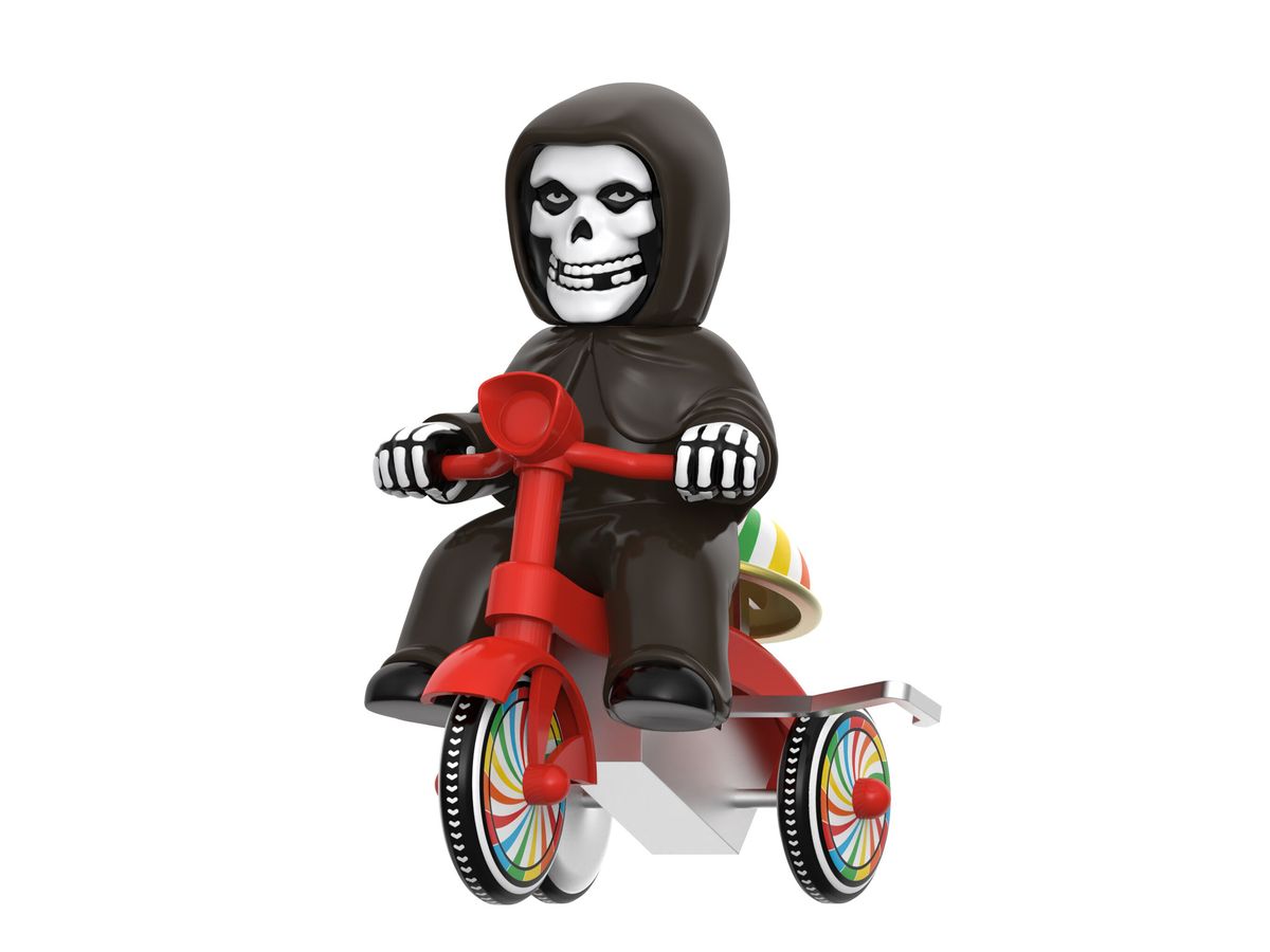 Super Cycles/ MISFITS: The Fiend Black with Red Bike