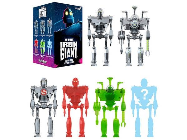 ReAction/ The Iron Giant Trading Figures 1Box 12pcs