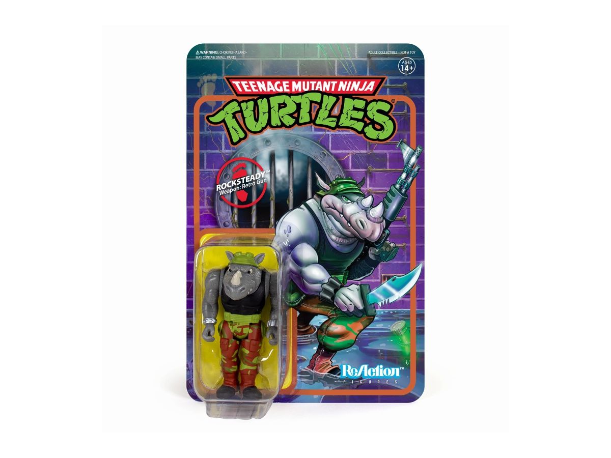 Re-Action: Teenage Mutant Ninja Turtles TMNT: Rocksteady