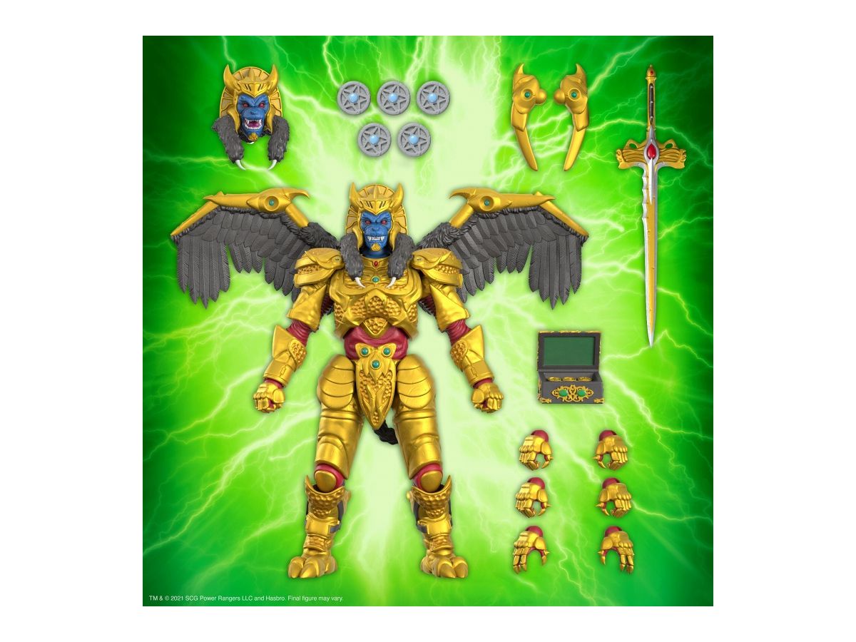 Mighty Morphin Power Rangers/ Goldar Ultimate 8inch Action Figure
