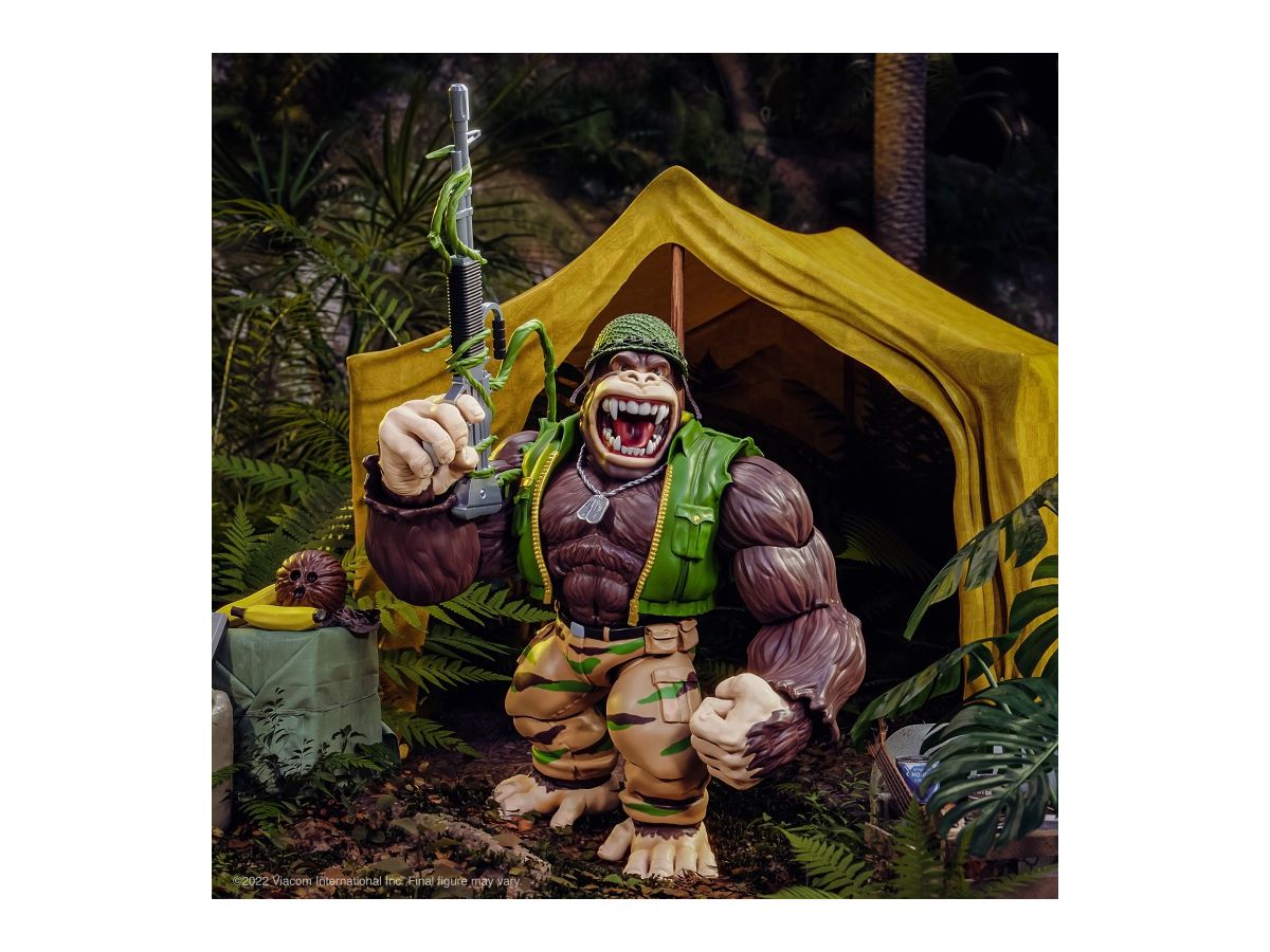 Teenage Mutant Ninja Turtles TMNT Wave 7 / Guerrilla Gorilla Ultimate 8 inch Action Figure