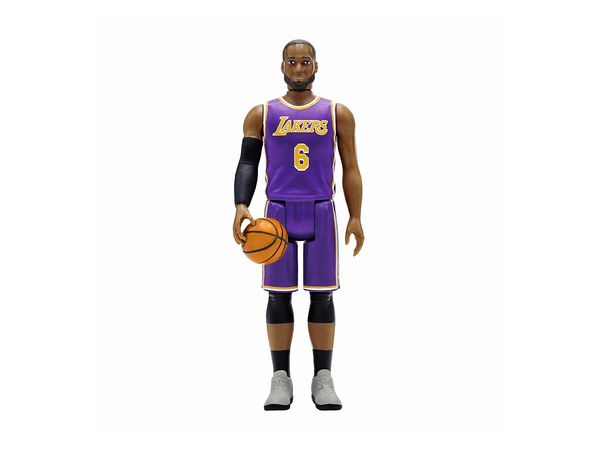 Re-Action / NBA Wave 3: LeBron James (Los Angeles Lakers) Purple Uniform Ver
