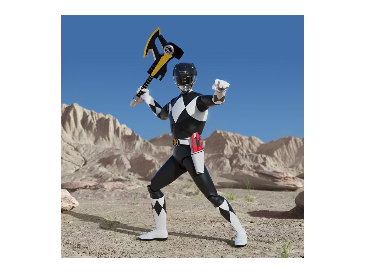 Mighty Morphin Power Rangers / Black Ranger Ultimate Action Figure