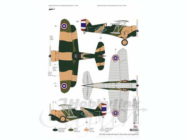 Model 68 Hawk III Over Siam and Argentina | HLJ.com