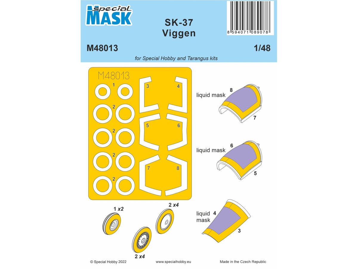 SK-37 Viggen MASK (for Special Hobby)