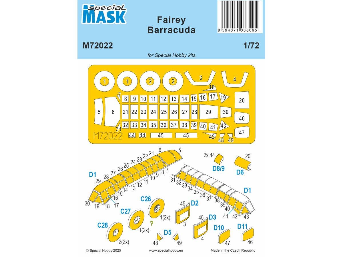 Fairey Barracuda MASK